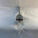 CHROME 3 WHEEL SPIKED PINWHEEL