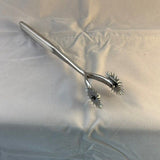 CHROME 2 WHEEL SPIKED PINWHEEL