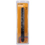 The Classic Double Header Dong - 18" - Veined (Black)