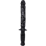The Classic Manhandler - 10" Dildo Plus Handle (White)