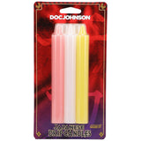 Japanese Drip Candles - 3 Pack (Red, Purple, Black)