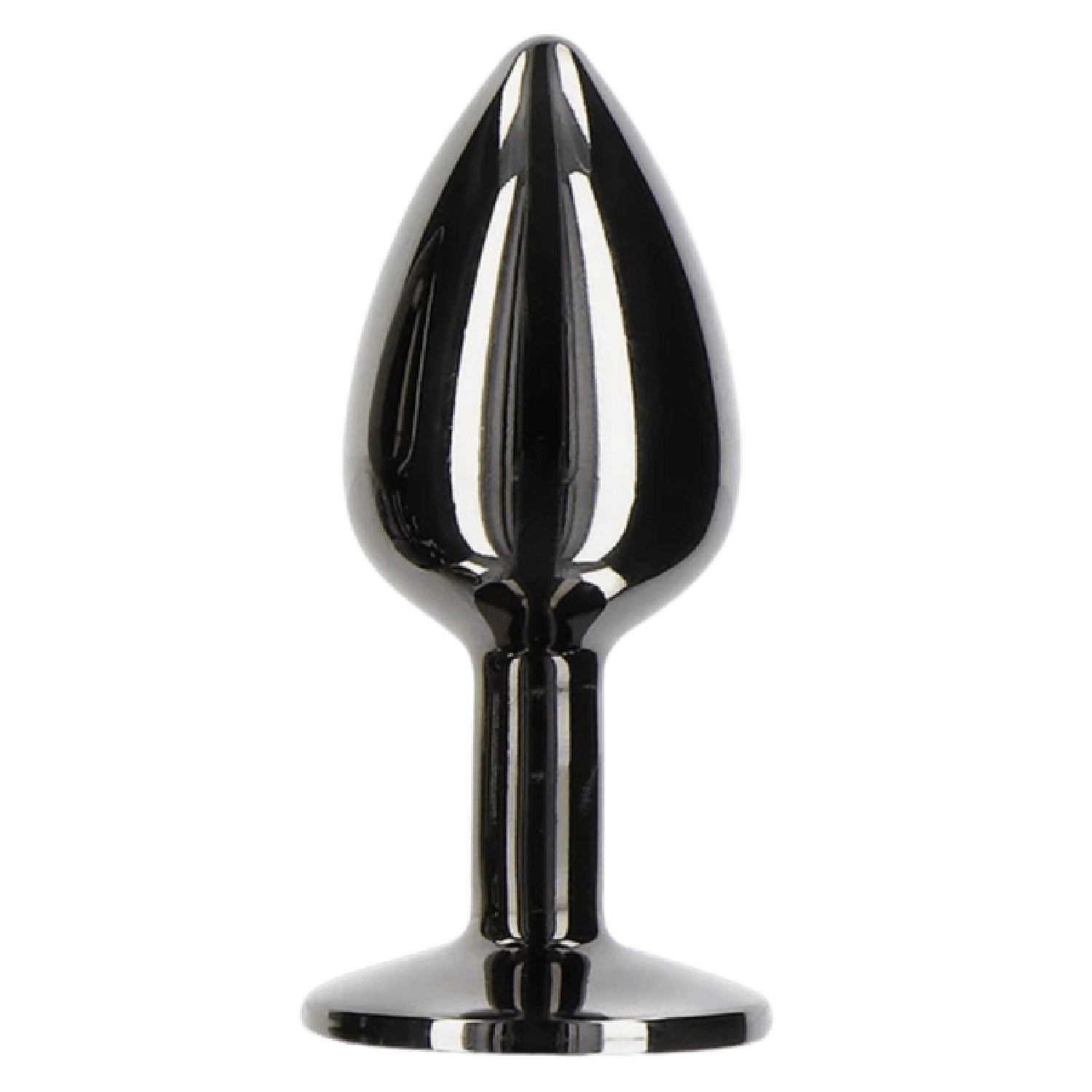 Butt Plug With Diamond Jewel S (Black)