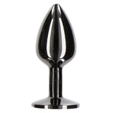 Butt Plug With Diamond Jewel S (Black)
