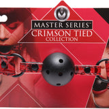 Crimson Tied Breathable Ball Gag