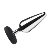 Butt Slut Metal and Silicone Butt Plug