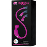 Rechargeable Romance 3in1 Vibrator (Purple)