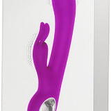 Rechargeable Hot Rabbit (Purple)