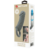 Realistic Penis Sleeve (Black)