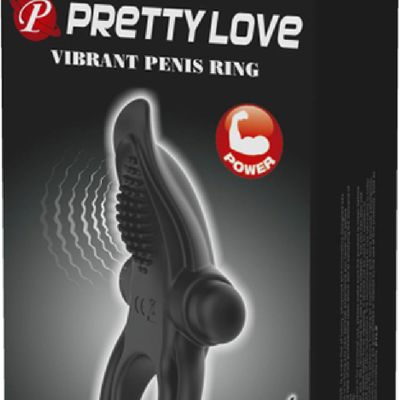 Vibrant Penis Ring (Black)