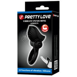 Adrien - Vibrating Cockring (Black)