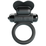 Vibrant Penis Ring - Debonaire (Black)