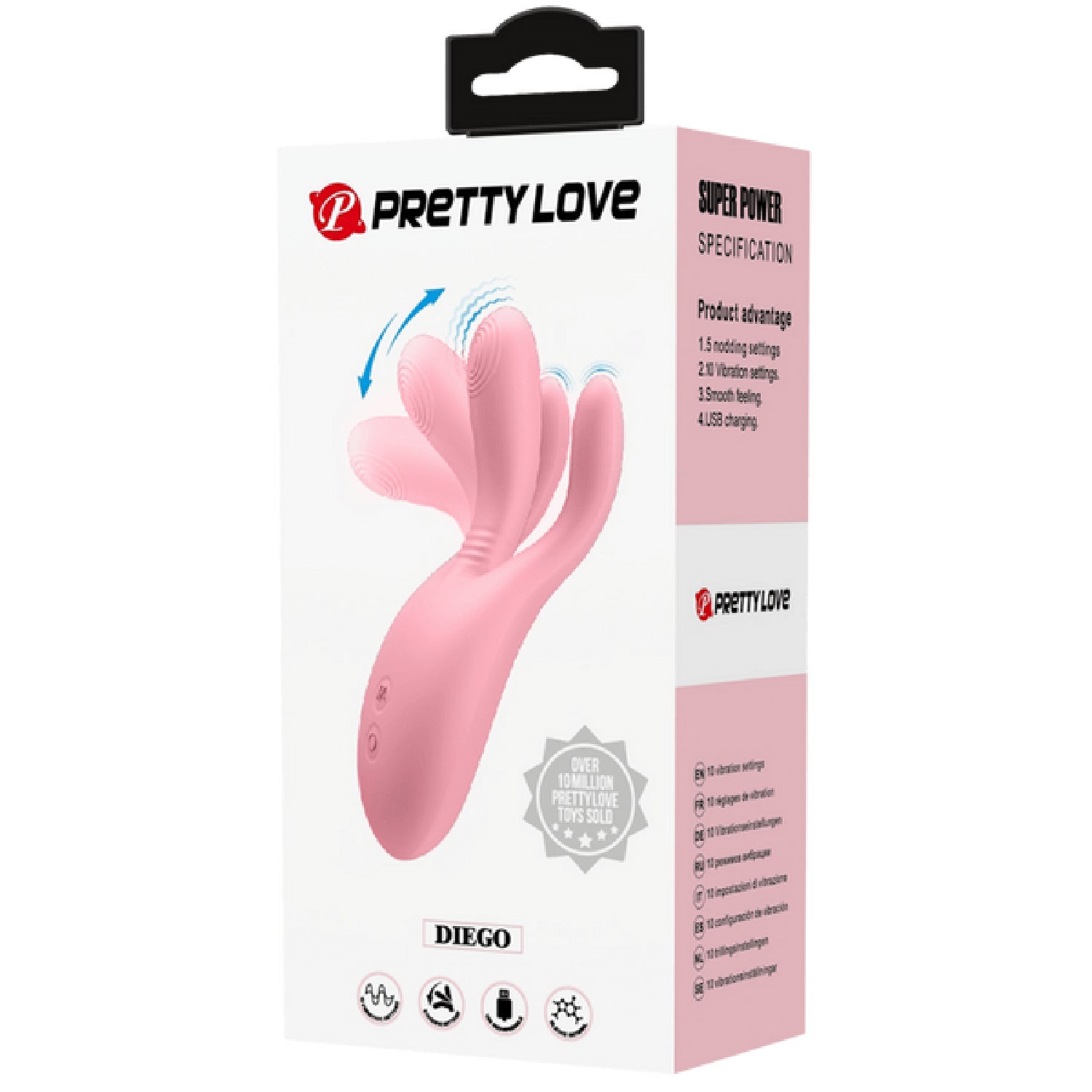 Finger Flicker Diego Rechargeable Vibrator