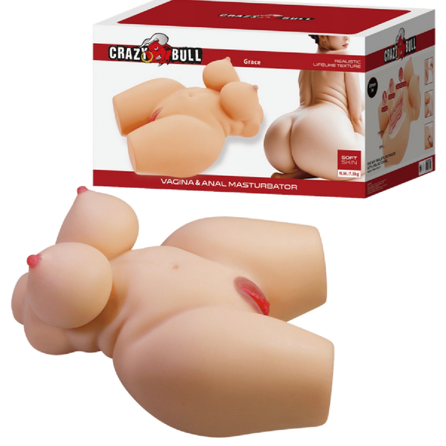 Vagina and Anal Masturbator - Grace