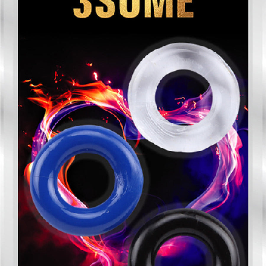 3Some Cockring Set