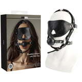 Blindfold Harness with Ball Gag