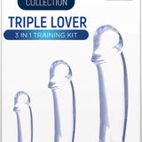 Triple Lover 3 In 1 Training Kit (Clear)