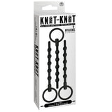 Silicone Urethal Sounding Kit - Ribbed (Black)