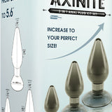 3 In 1 Anal Plug Kit Set (Smoke)