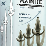 3 In 1 Anal Plug Kit with Tail (Smoke)