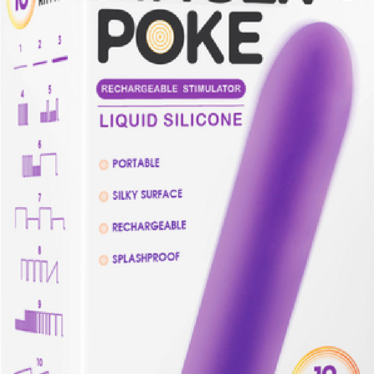 3.5" Rechargeable Stimulator (Purple)