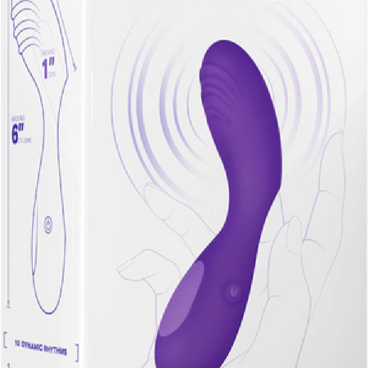 Rechargeable Finger Vibrator (Purple)