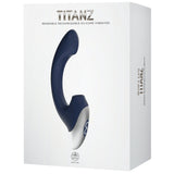 Thumping Rechargeable Silicone Vibrator (White)