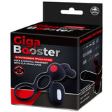 Cock and Scrotal Ornament with Clit Stimulator (Black)