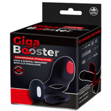 Cock and Scrotal Ornament with Clit Stimulator (Black)