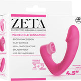 Dual Motor Wearable Vibrator (Purple)