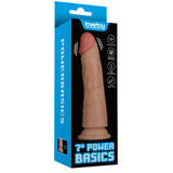 7'' Vibrating Power Basics Cock (Flesh)