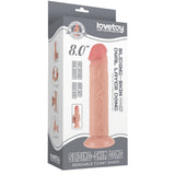 8'' Sliding Skin Dual Layer Dong (Flesh)