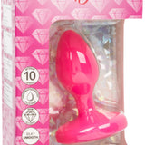 Cheeky Gems Medium Rechargeable Vibrating Probe (Pink)