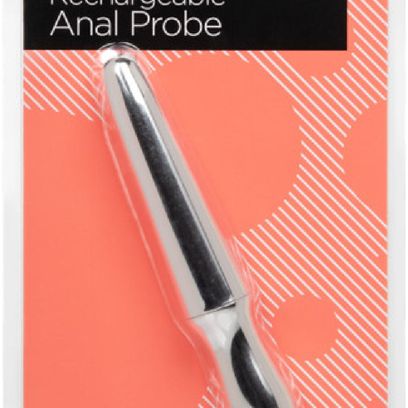 Rechargeable Anal Probe (Silver)