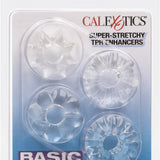 Basic Essentials Super-stretchy TPR Enhancers (Clear)