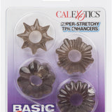 Basic Essentials Super-stretchy TPR Enhancers (Clear)