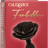 Small Rose Anal Plug (Black)