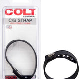 Leather C/B Strap Adjustable 3-Snap