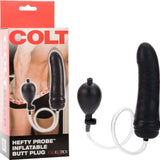 Hefty Probe Inflatable Butt Plug (Black)
