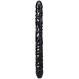 The Classic Double Header Dong - 18" - Veined (Black)