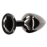 Butt Plug With Diamond Jewel S (Black)