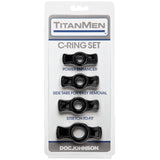 Cock Ring Set (Black)