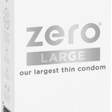 Zero Large 10's (Largest Thin Condom)