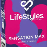 Sensation Max - Studded Texture 8's