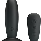 Remote Control Vibrating Anal Plug (Black)