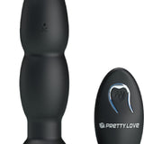 Beaded For Extra Pleasure Remote Butt Plug
