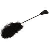 Crop with Feathers (Black)