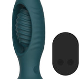 Rocket Butt Plug With Remote Control (Teal)