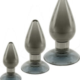 3 In 1 Anal Plug Kit Set (Smoke)