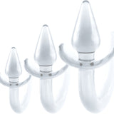 3 In 1 Anal Plug Kit with Tail (Smoke)