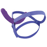 Ultra Lover - Double Dong Penetrix with Harness (Purple)